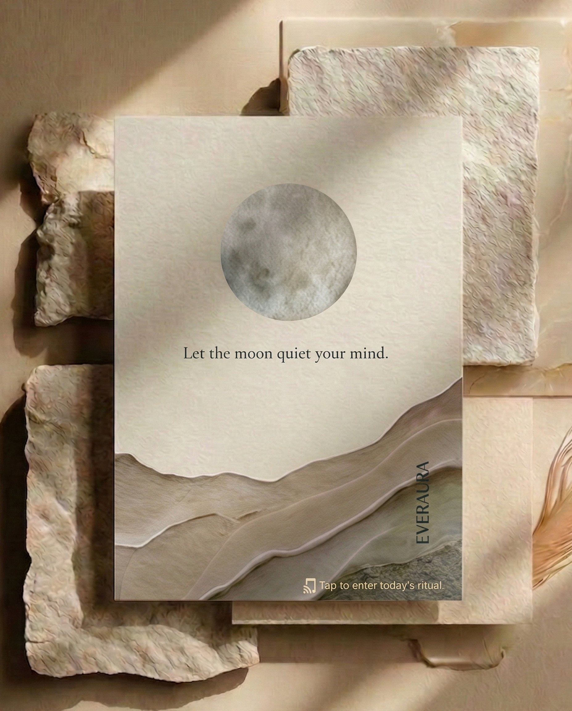 EverAura Moon Water Scent Card