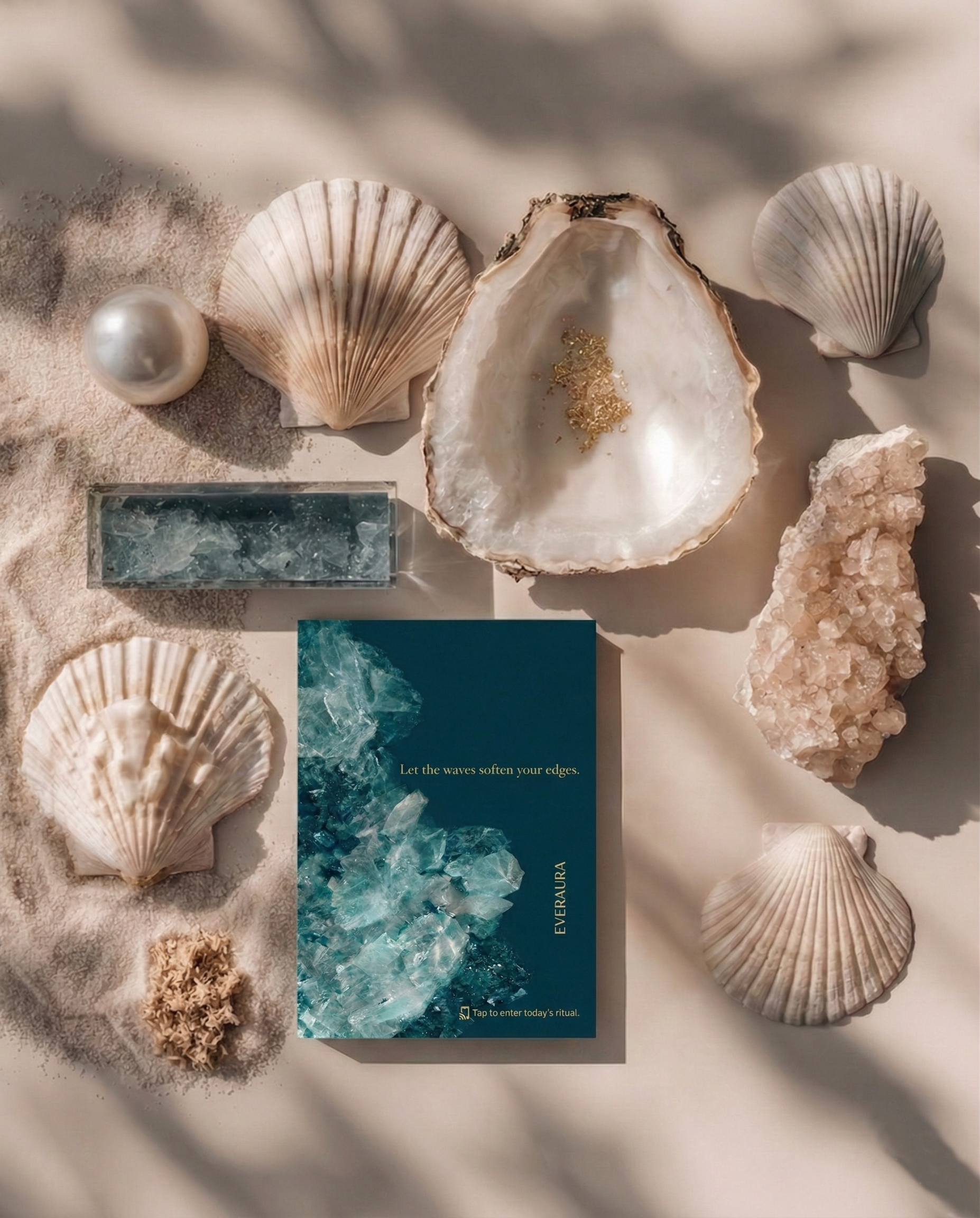 EverAura Ocean Healing Scent Card