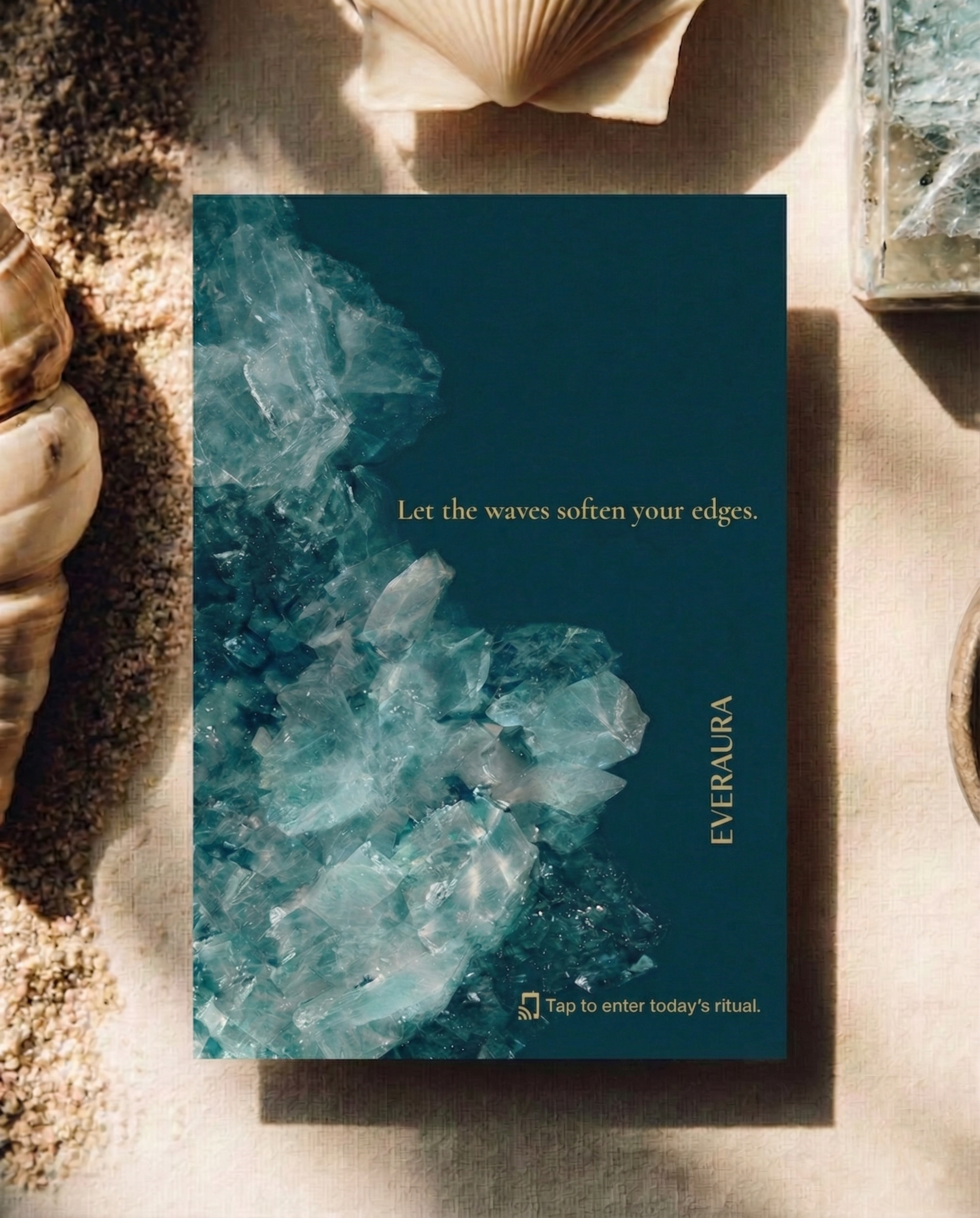 EverAura Ocean Healing Scent Card