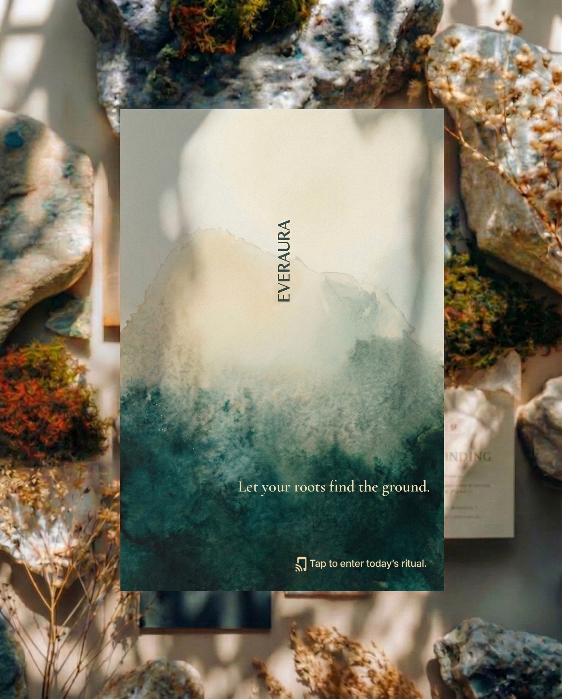 EverAura Grounding Scent Card