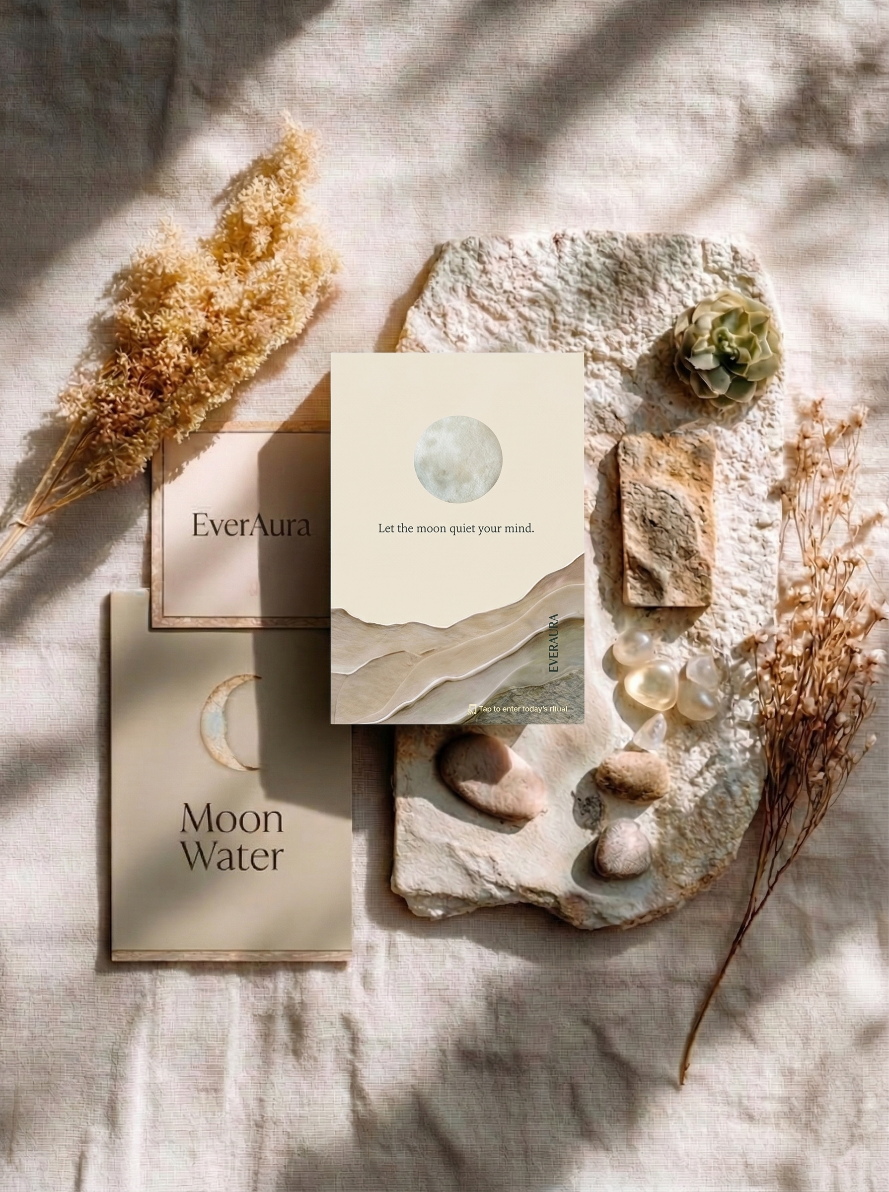 EverAura Moon Water Scent Card